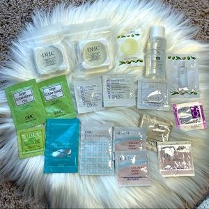 🎀HUGE LOT of DHC luxurious products sampl€s 🎀